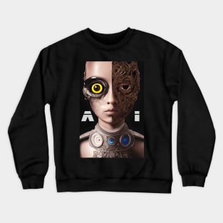 AI for a smarter world Crewneck Sweatshirt